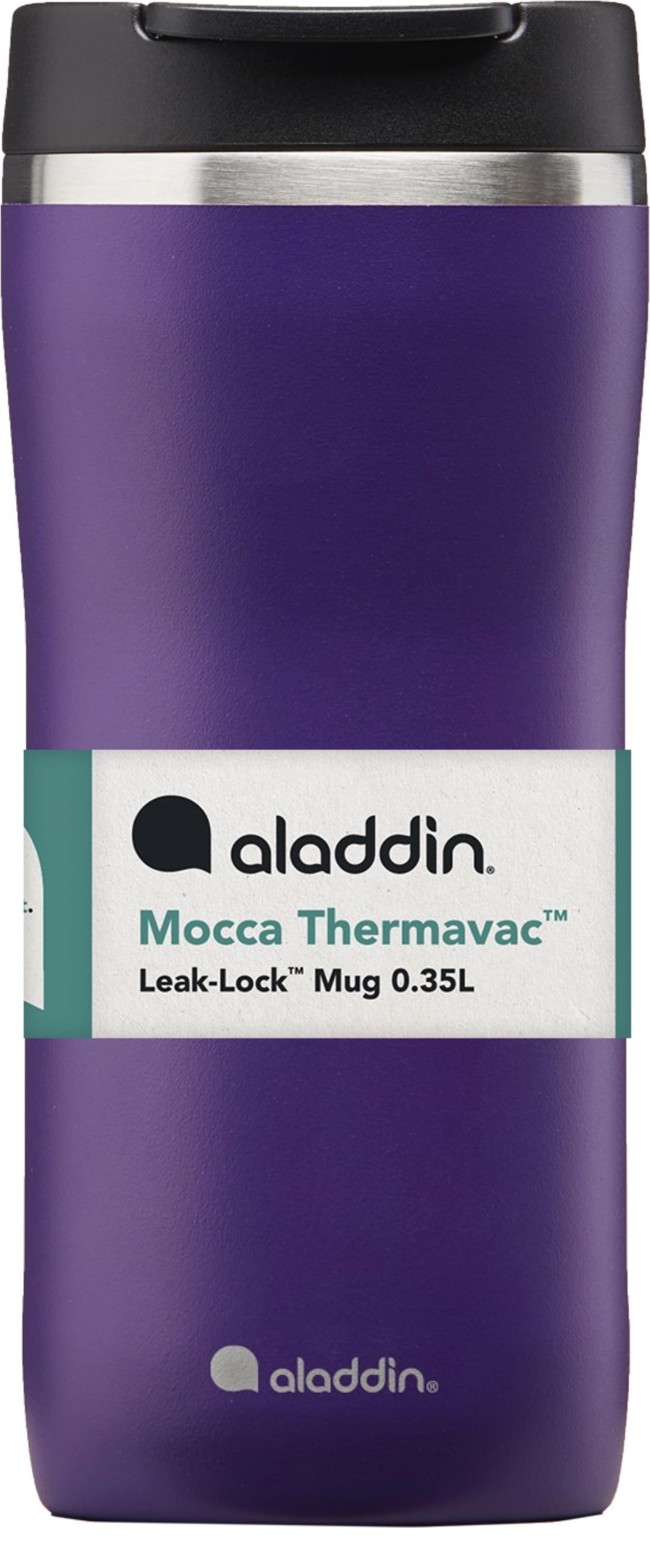 Mocca Thermavac Leak-Lock Stain. St. Mug 0.35L Violet Purple