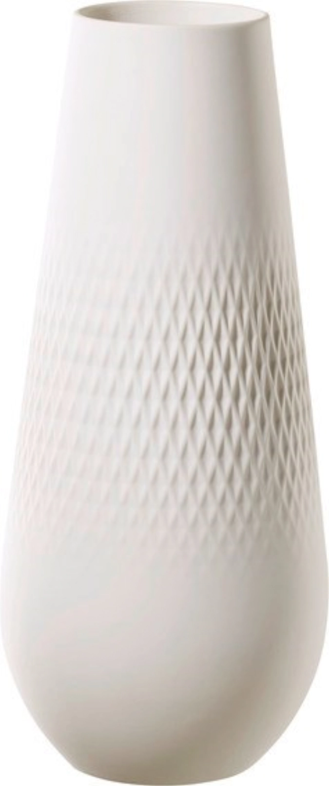 Manufacture Collier blanc Vase Carré hoch 11.5x11.5x26cm1.62