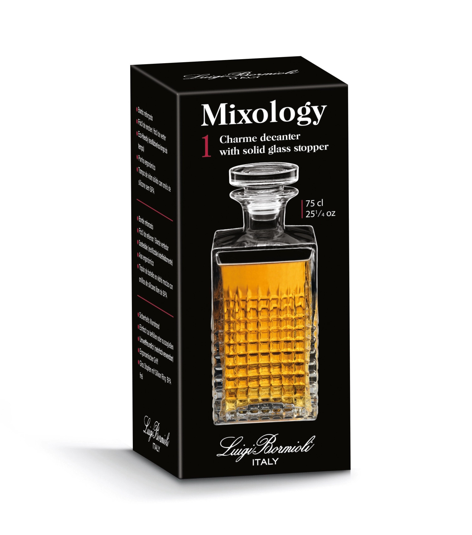 Mixology Elixir Dekanter mit Stopfer