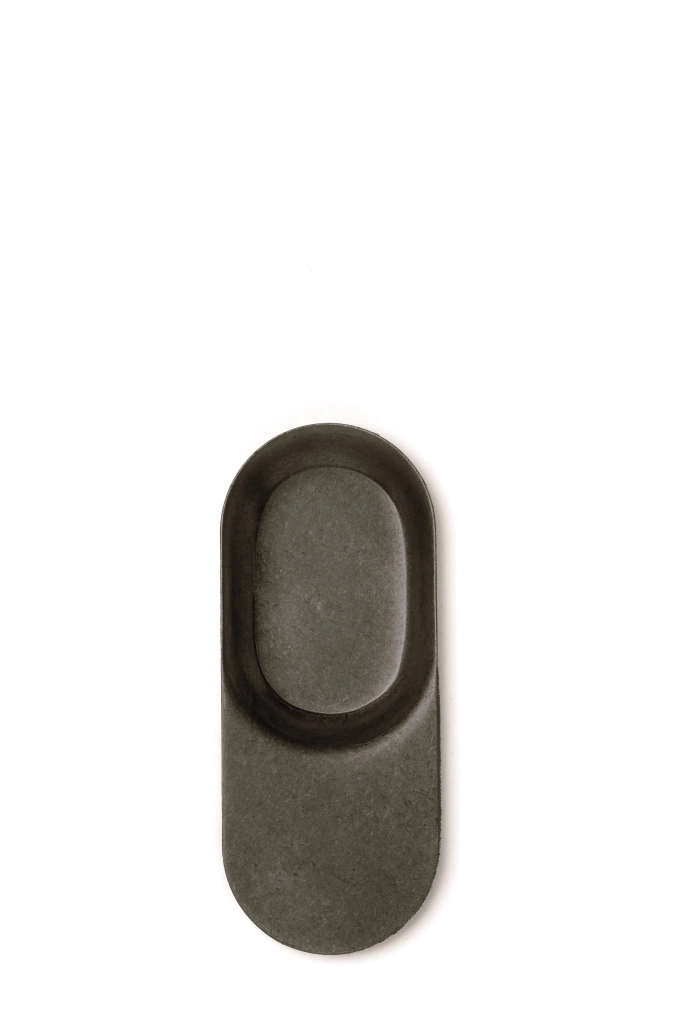 Les Essences Probierlöffel flach, 8.5cm, Vintage schwarz