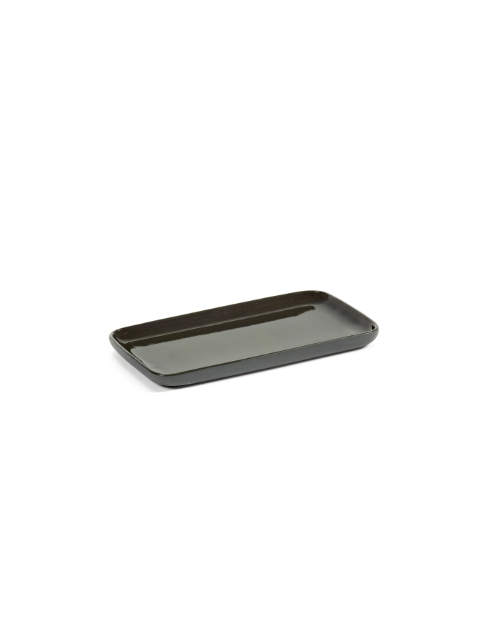 B. Lejoly Tablett rechteckig Cose S 16.2x9.8x1.2cm Dark Grey