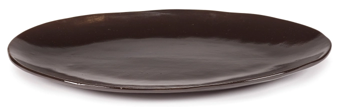 La Mère Teller oval 37.5x27.5x2 cm Ebony