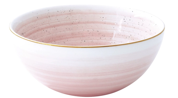 Artesanal Schale, pink, D12cm