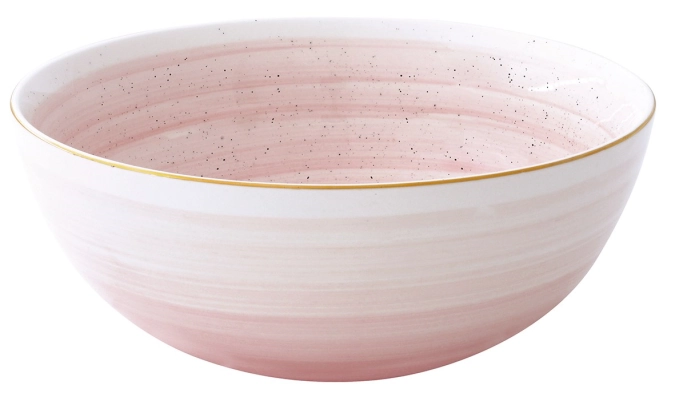 Artesanal Schale, pink, D22cm