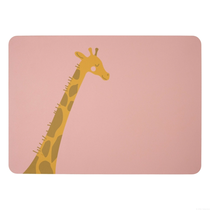 Kids Tischset, Giraffe Gisèle