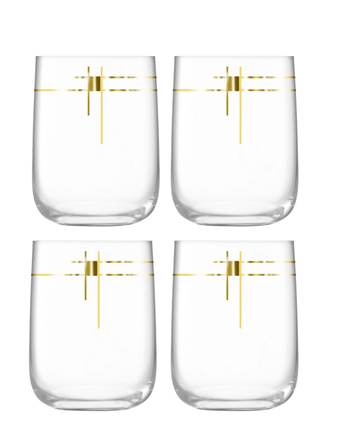 4er Set Century Trinkglas