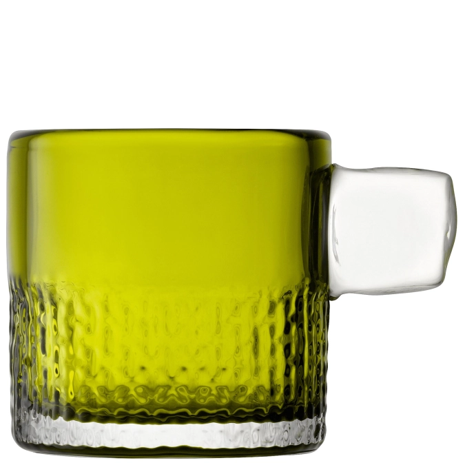 Handle Teelichthalter H9cm - olive