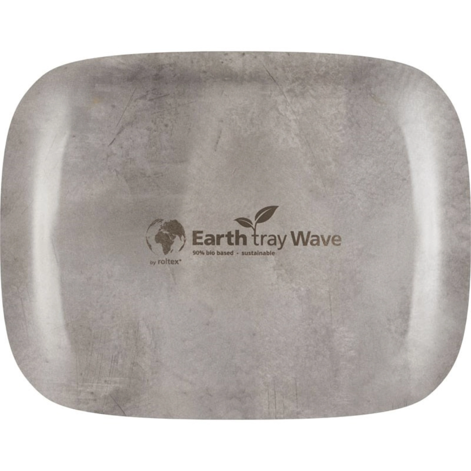 Tablett Earth Wave Beton 46x36cm