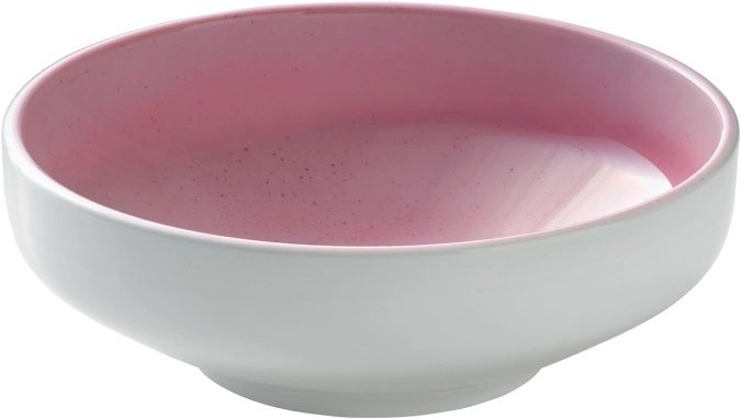 Shiro Pink Splash Schale rund 12cm 0.27lt