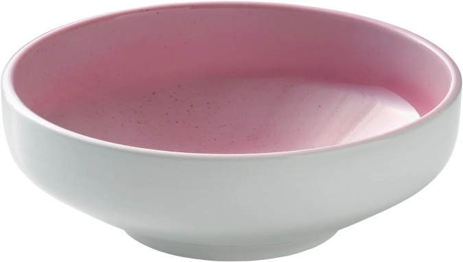 Shiro Pink Splash Schüssel rund 15cm 0.5lt