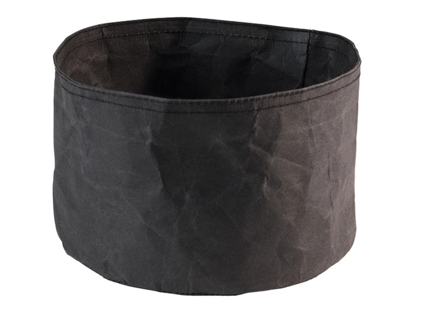 Brottasche Paperbag D20cm H13cm, schwarz