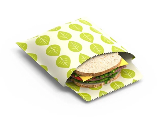 2er Set Pflanzenwachs Sandwich&Snack bag vegan, 18x18,18x23c