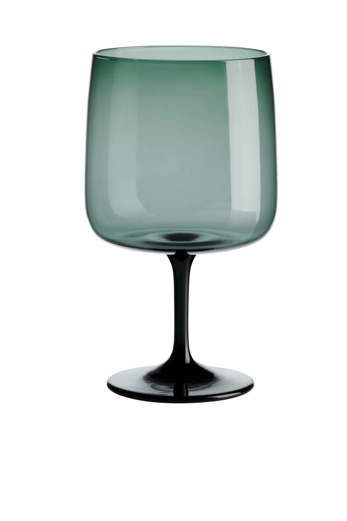 Sarabi Stielglas H14cm 0.2l grün
