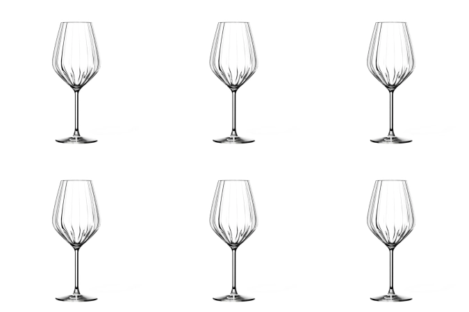 6er Set Excellence Optic Weinglas