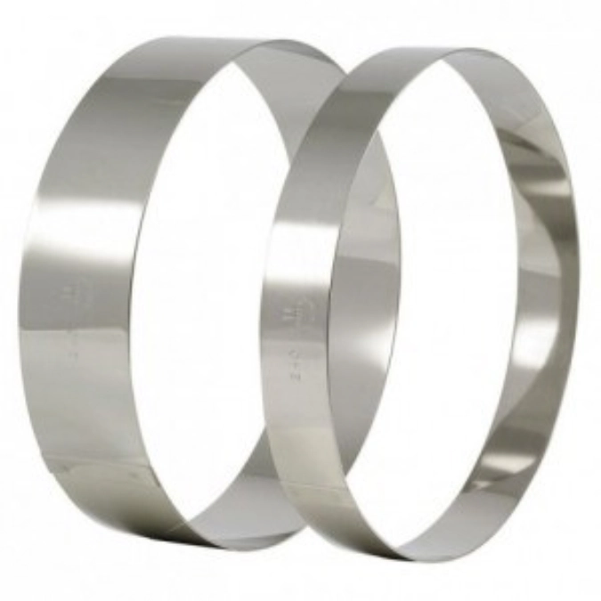 Cercle vacherin inox ø100 h60