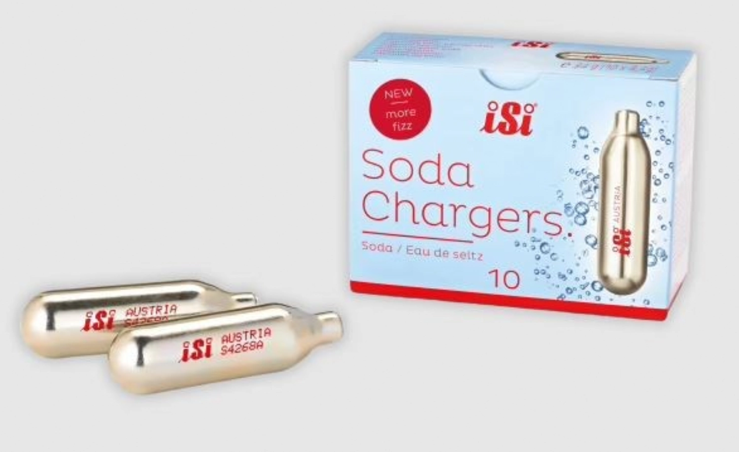 iSi Soda Maker CO2 Capsules 10 pcs.