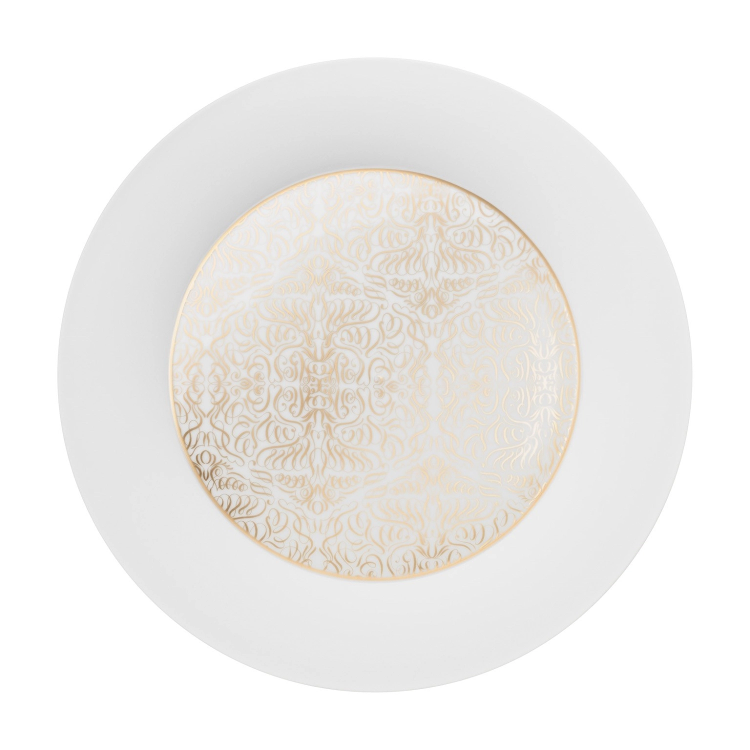 Alif Gold Assiette plate