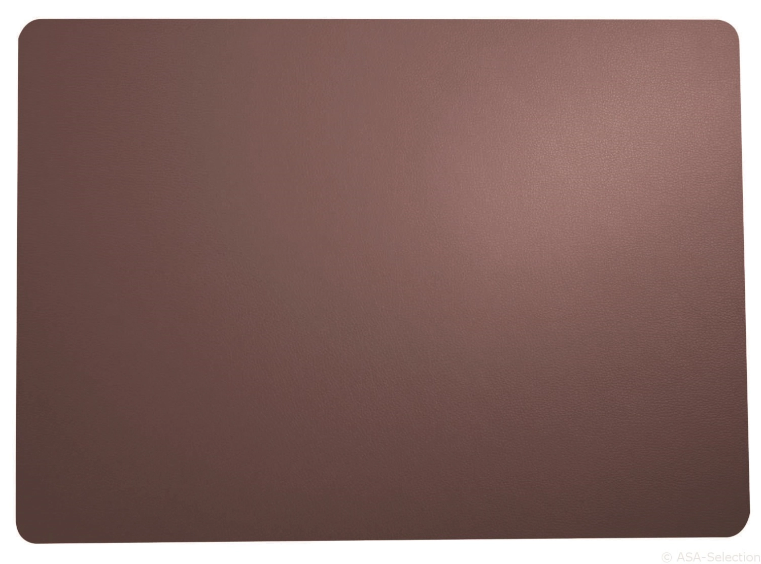 Pvc aspect cuir set de table 33x46cm fine plum