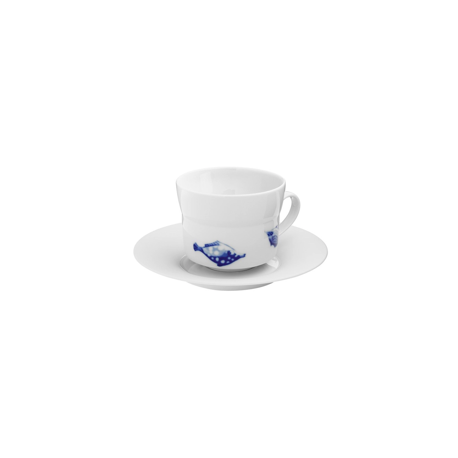 Ocean Cappuccino Tasse mit Unterteller