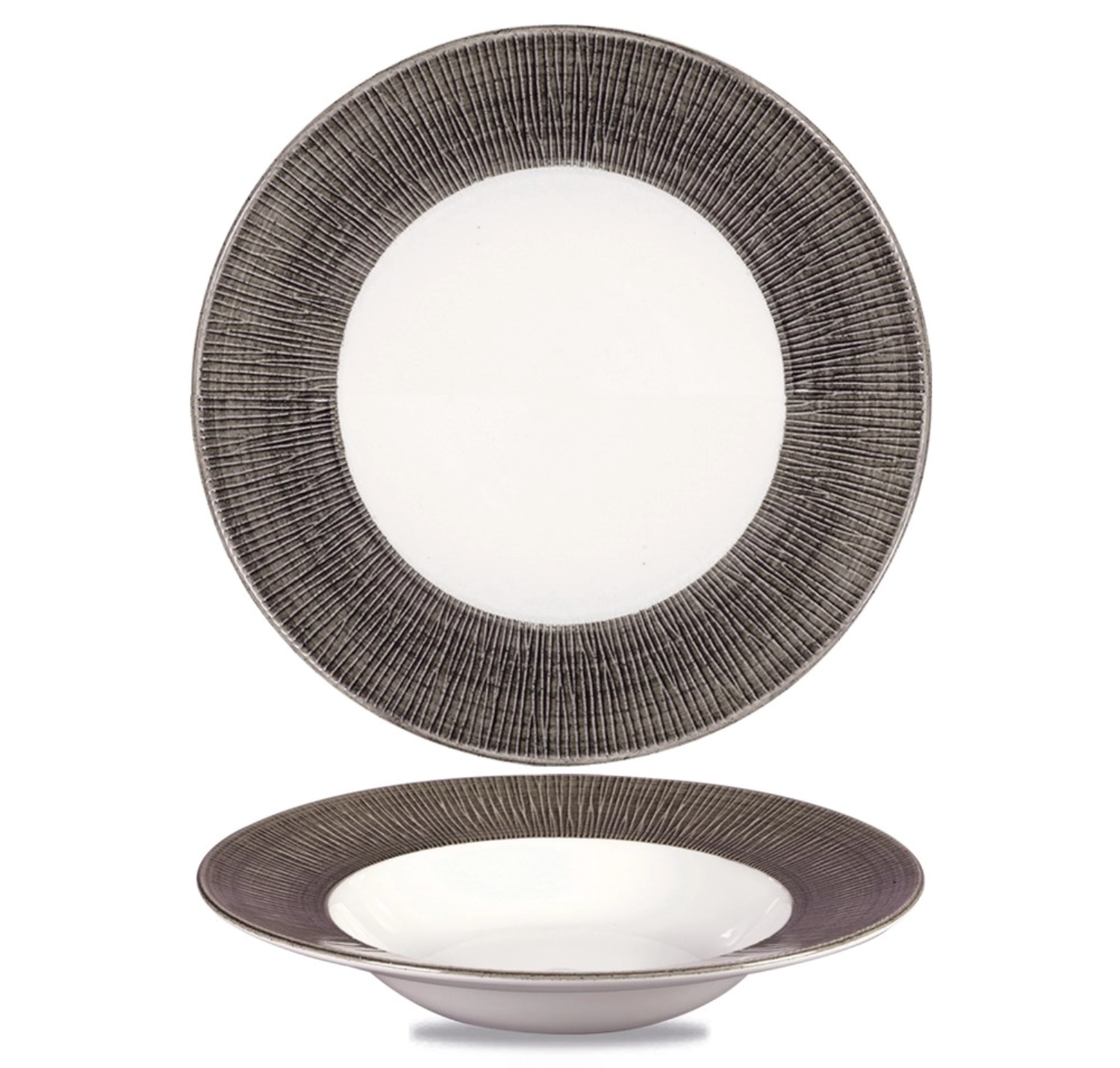 Assiette creuse dusk 28cm 46.8cl