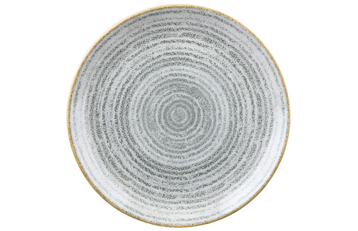 Assiette coupe plate stone grey 21.7cm