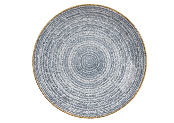 Assiette creuse slate blue 24.8cm 113.6cl