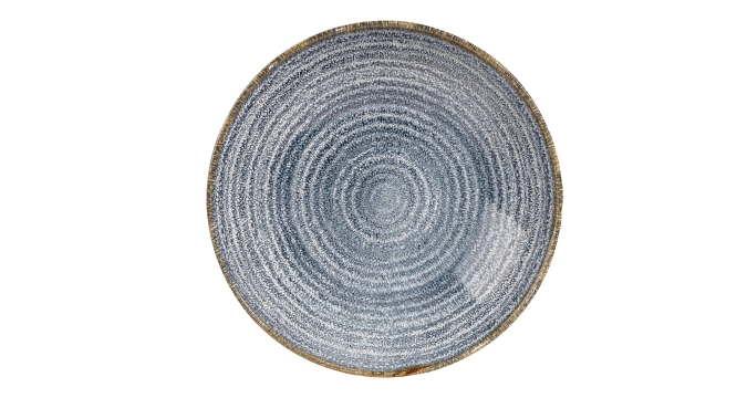 Assiette creuse slate blue 18.2cm 42.6cl