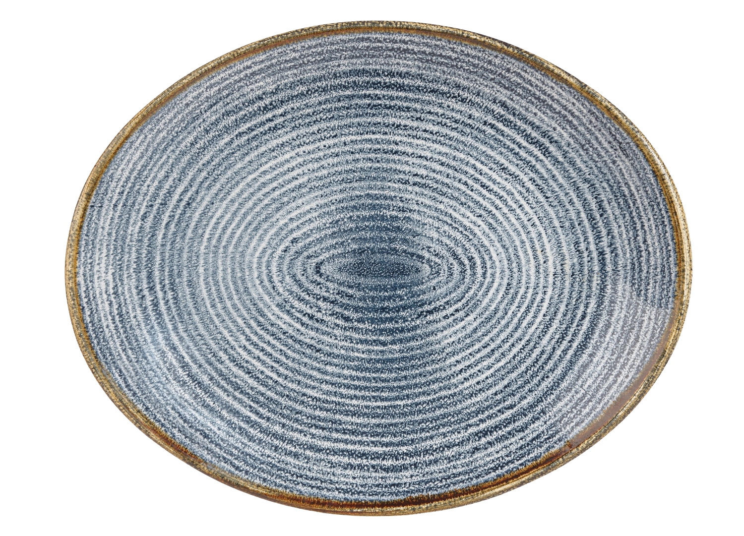 S.P. Homespun Slate Blue Teller