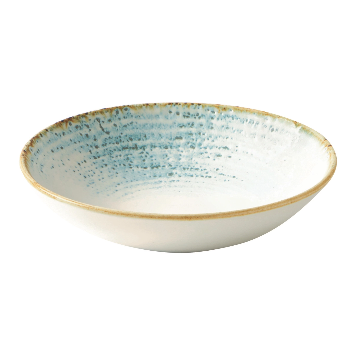 S.P. Homespun Accents Aquamarine Coupe Assiette creuse