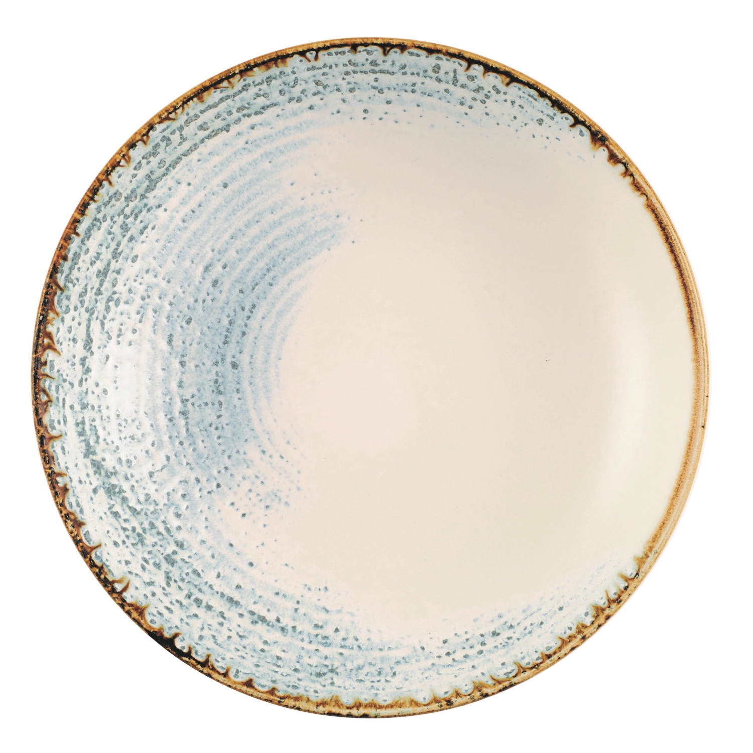 S.P. Homespun Accents Aquamarine Coupe Assiette creuse