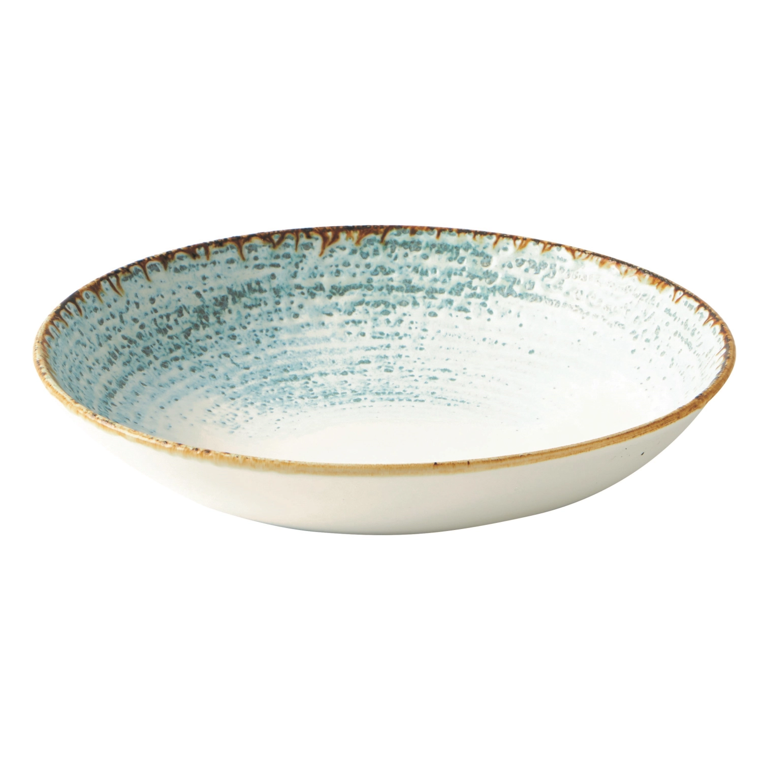 S.P. Homespun Accents Aquamarine Coupe Assiette creuse