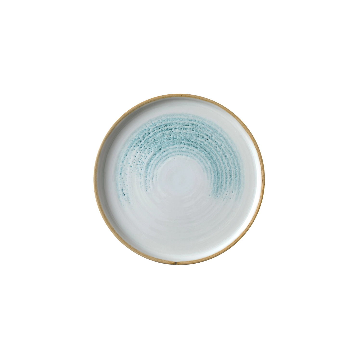 S.P. Homespun Accents Assiette ronde Aquamarine