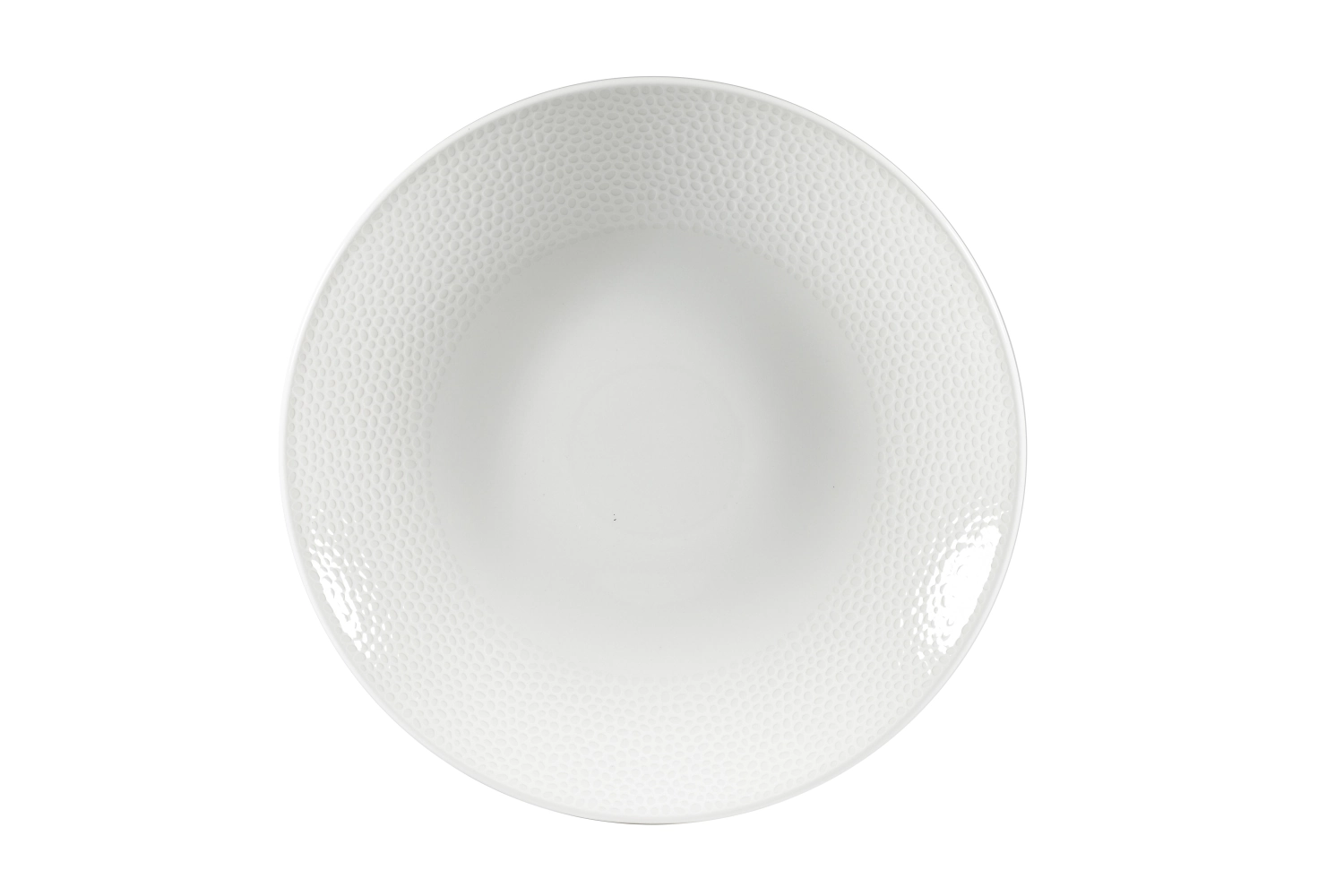 Isla white coupe assiette creuse 25.5cm