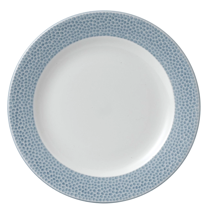 Assiette avec talon 23.4cm isla ocean blue