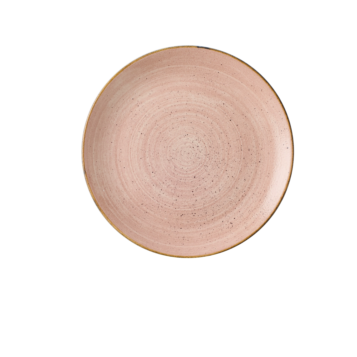 Stonecast Raw Terracotta Coupe Assiette plate