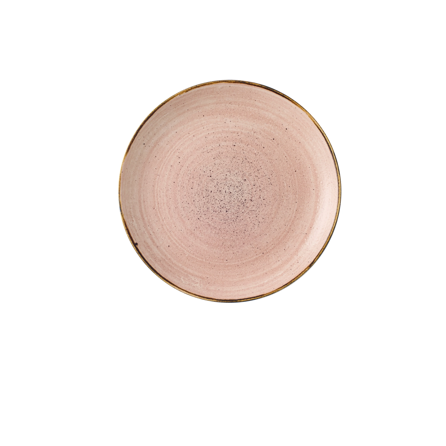 Stonecast Raw Terracotta Coupe Assiette plate