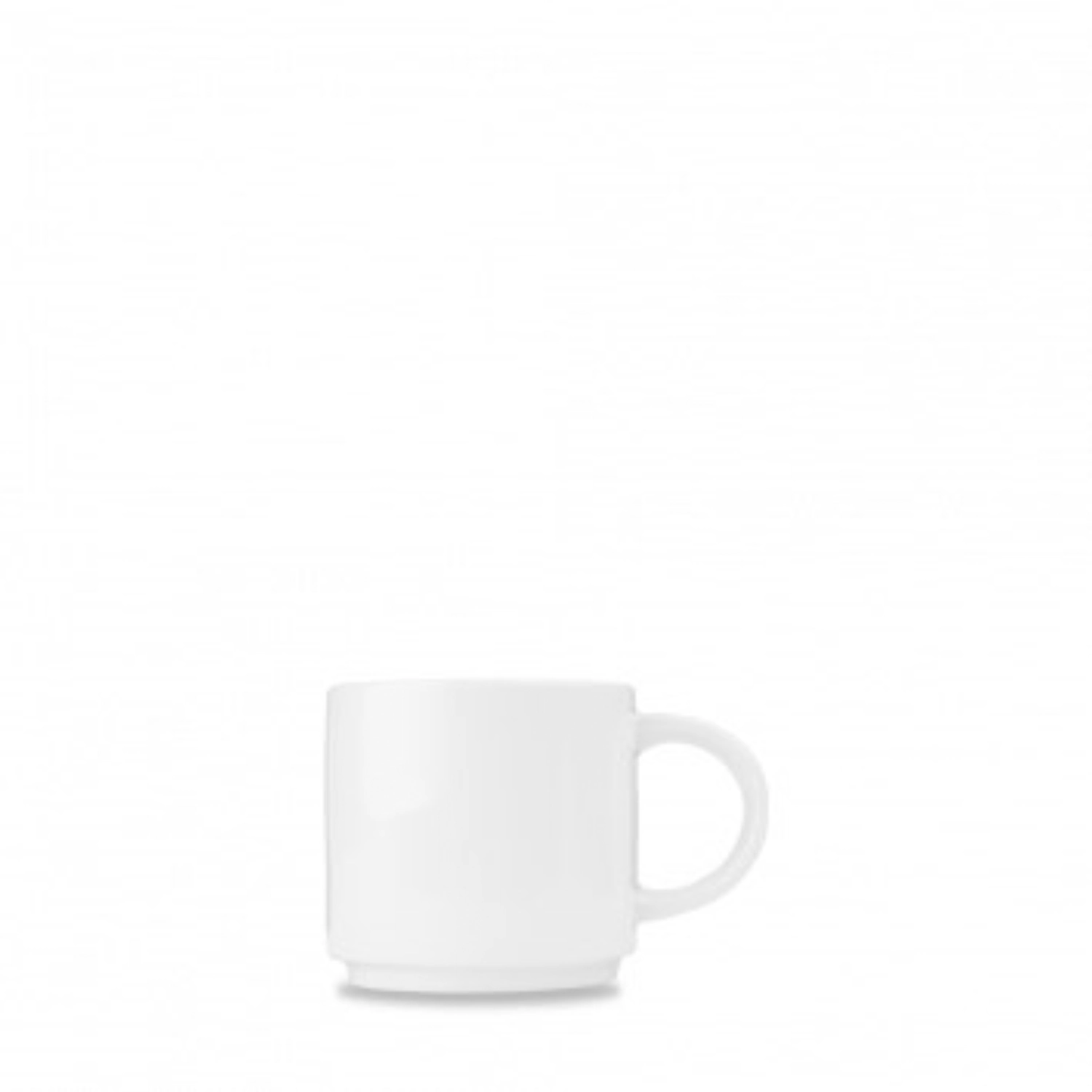 Compact White Tasse