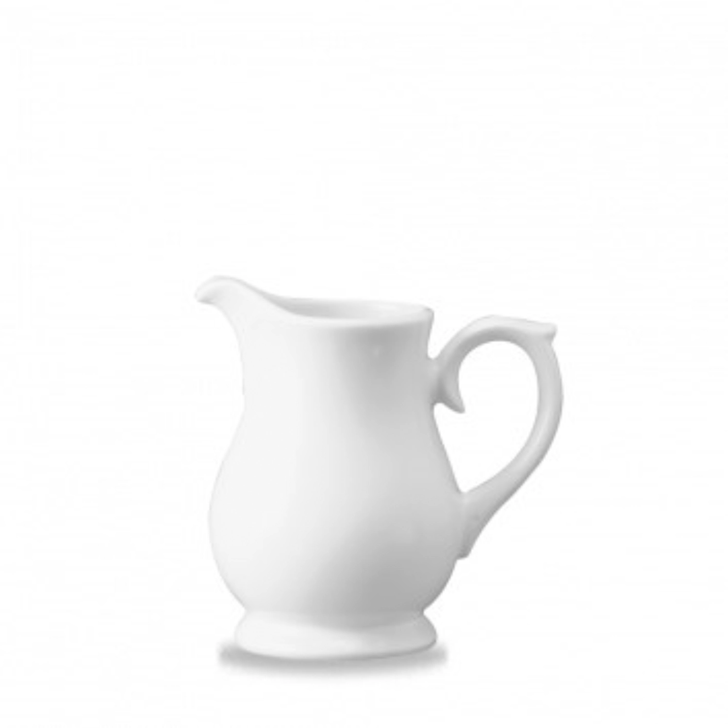 Whiteware White Sandringham Krug / Creamer