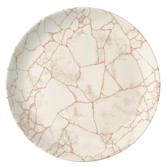 S.P. Kintsugi Coral Coupe Assiette plate