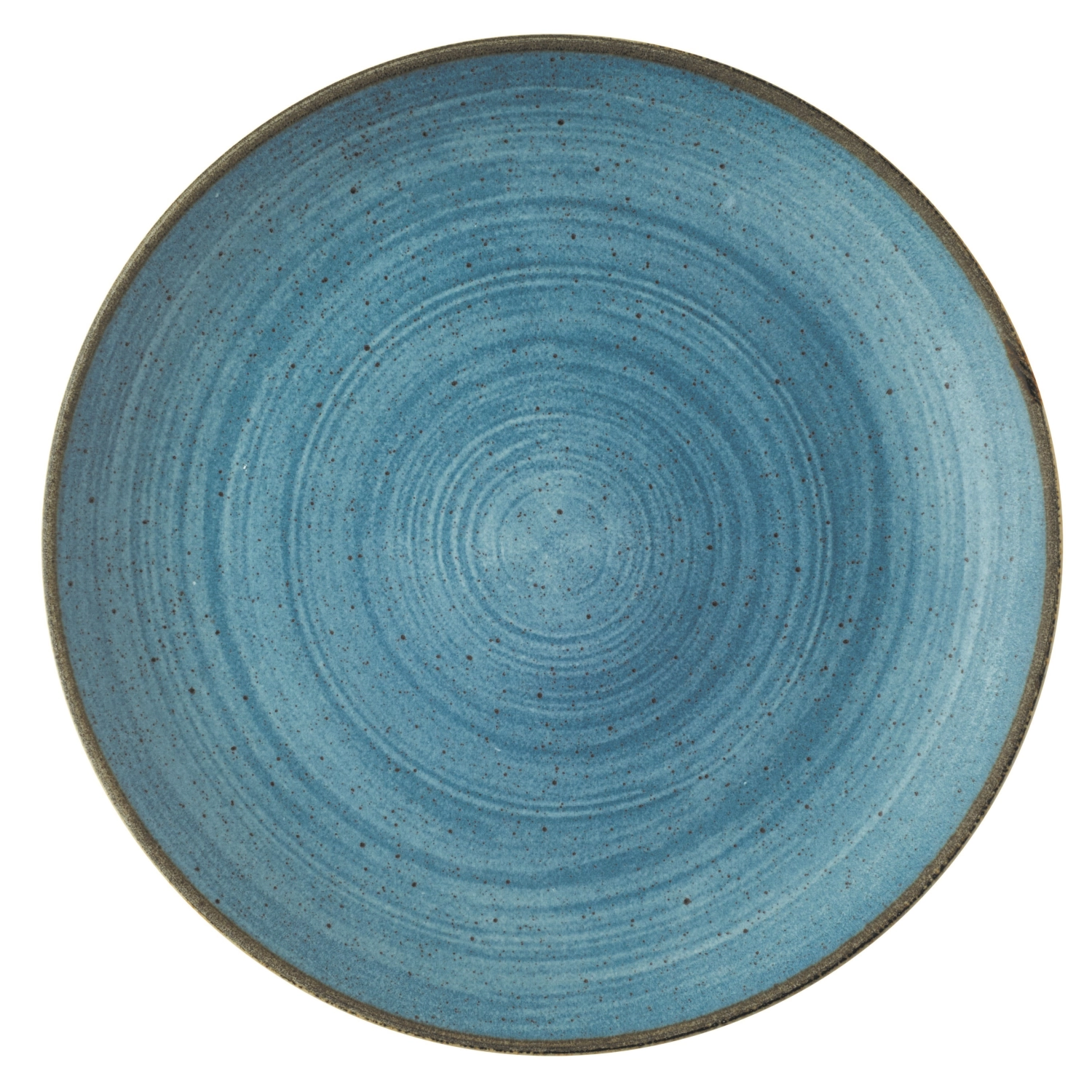 Stonecast Raw Teal Coupe Assiette plate