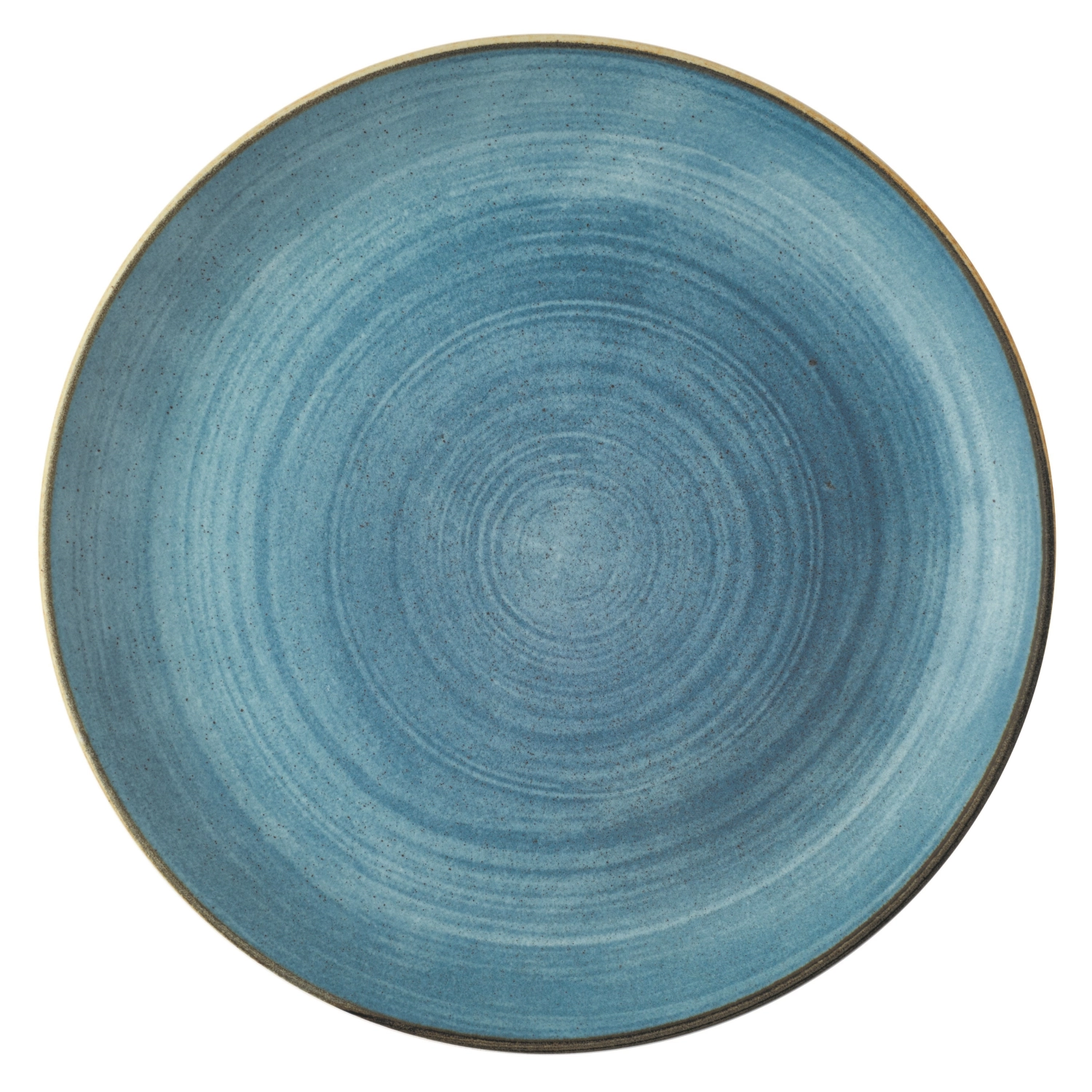 Stonecast Raw Teal Coupe Assiette plate