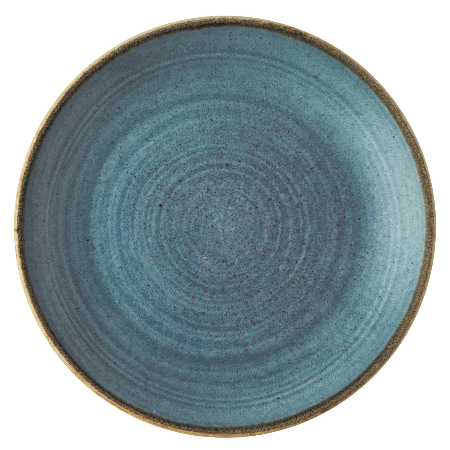 Stonecast Raw Teal Coupe Assiette plate