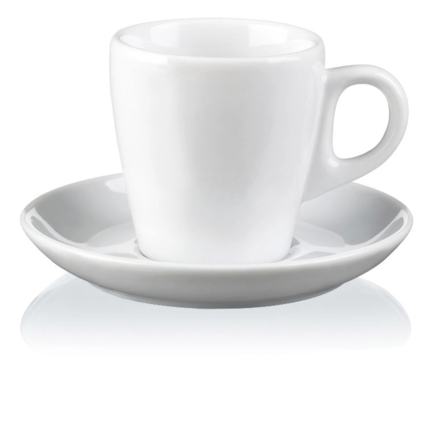 PURA Porcelaine Soucoupe p. espresso blanc uni 11cm