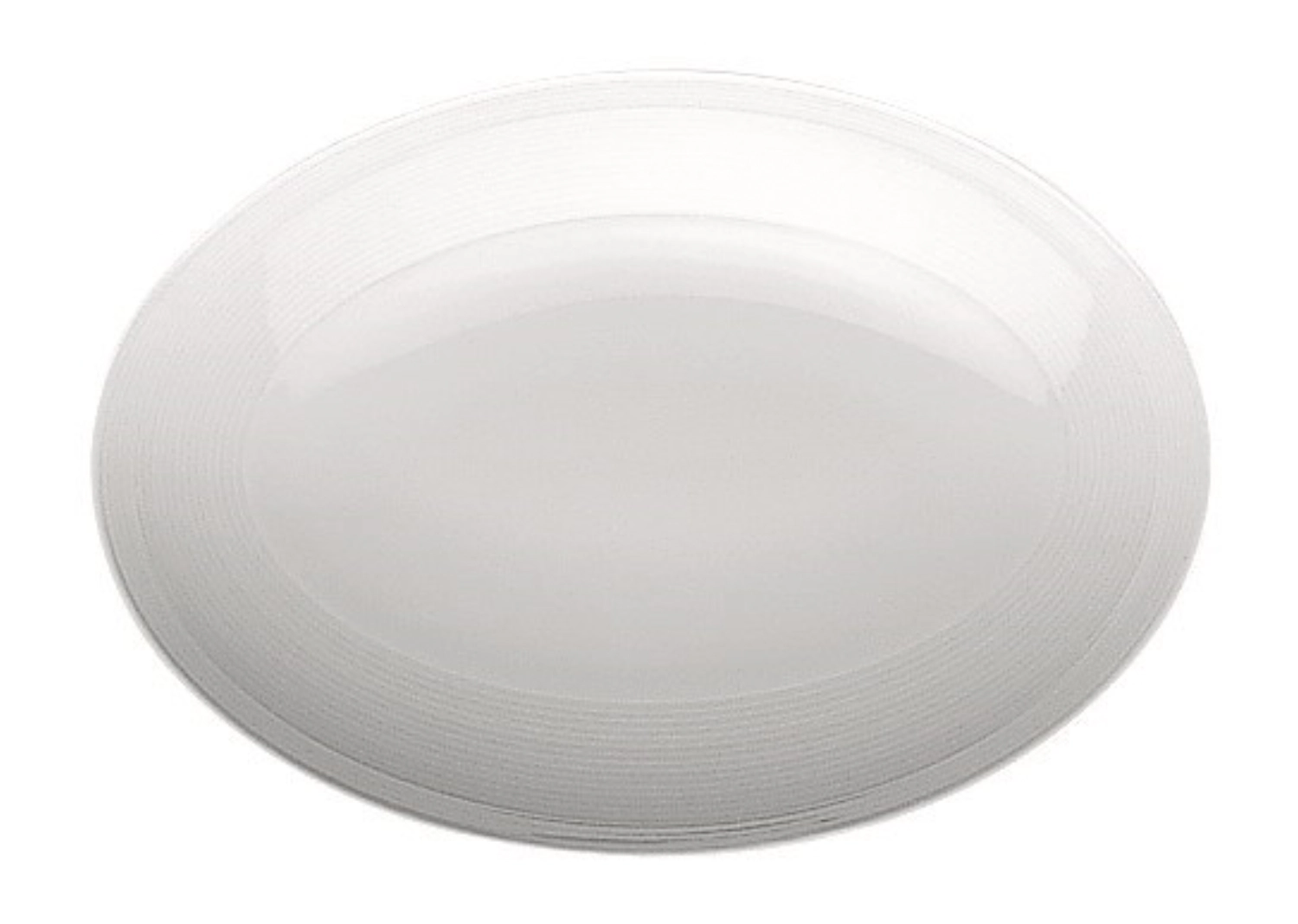 Loft by Rosenthal weiss Platte tief oval 27x19cm