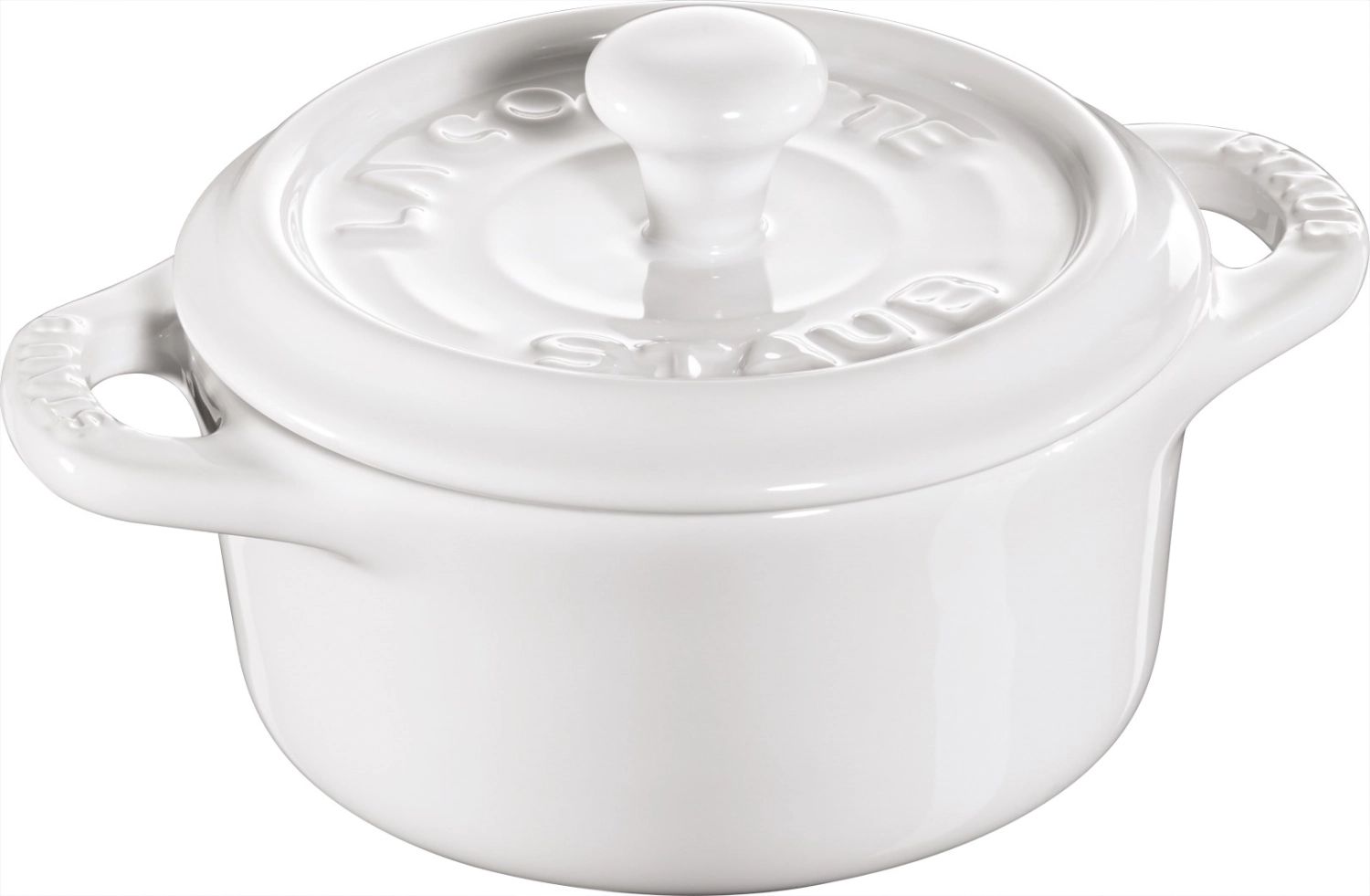 Stce210 mini cocotte 10 bcpur rond céra