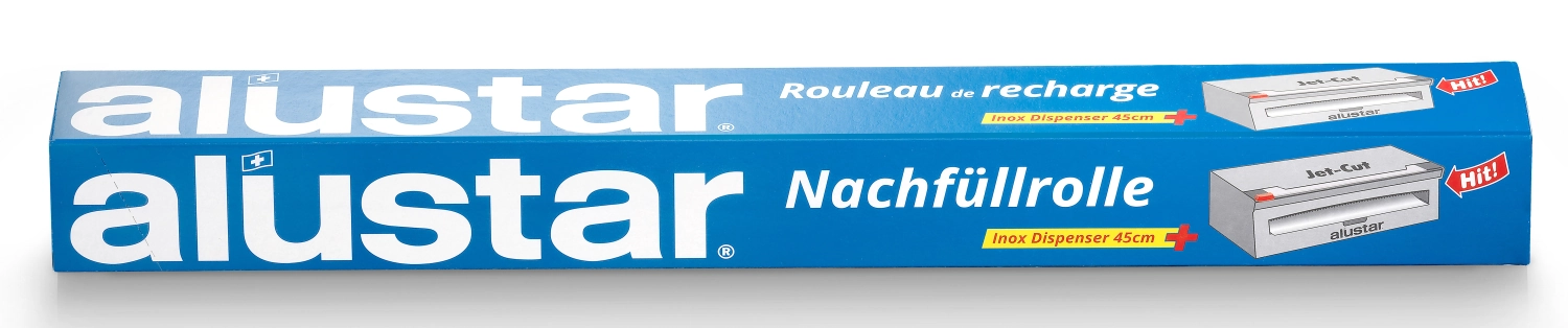 Alustar rouleau de recharge p. Jet-Cut Inox 45 cm x 70 m