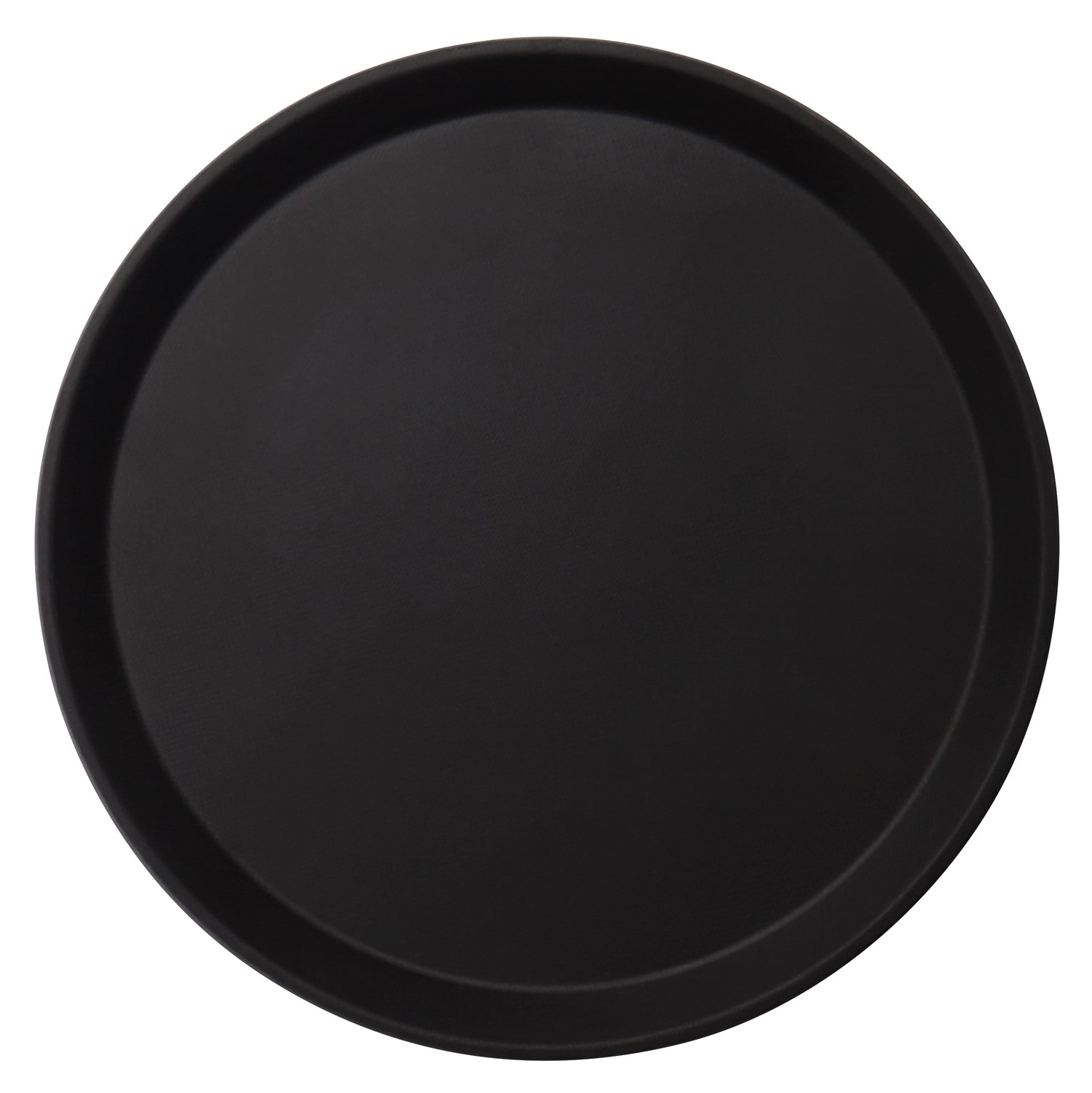 Plateau camtread rond 28cm noir antidérapant