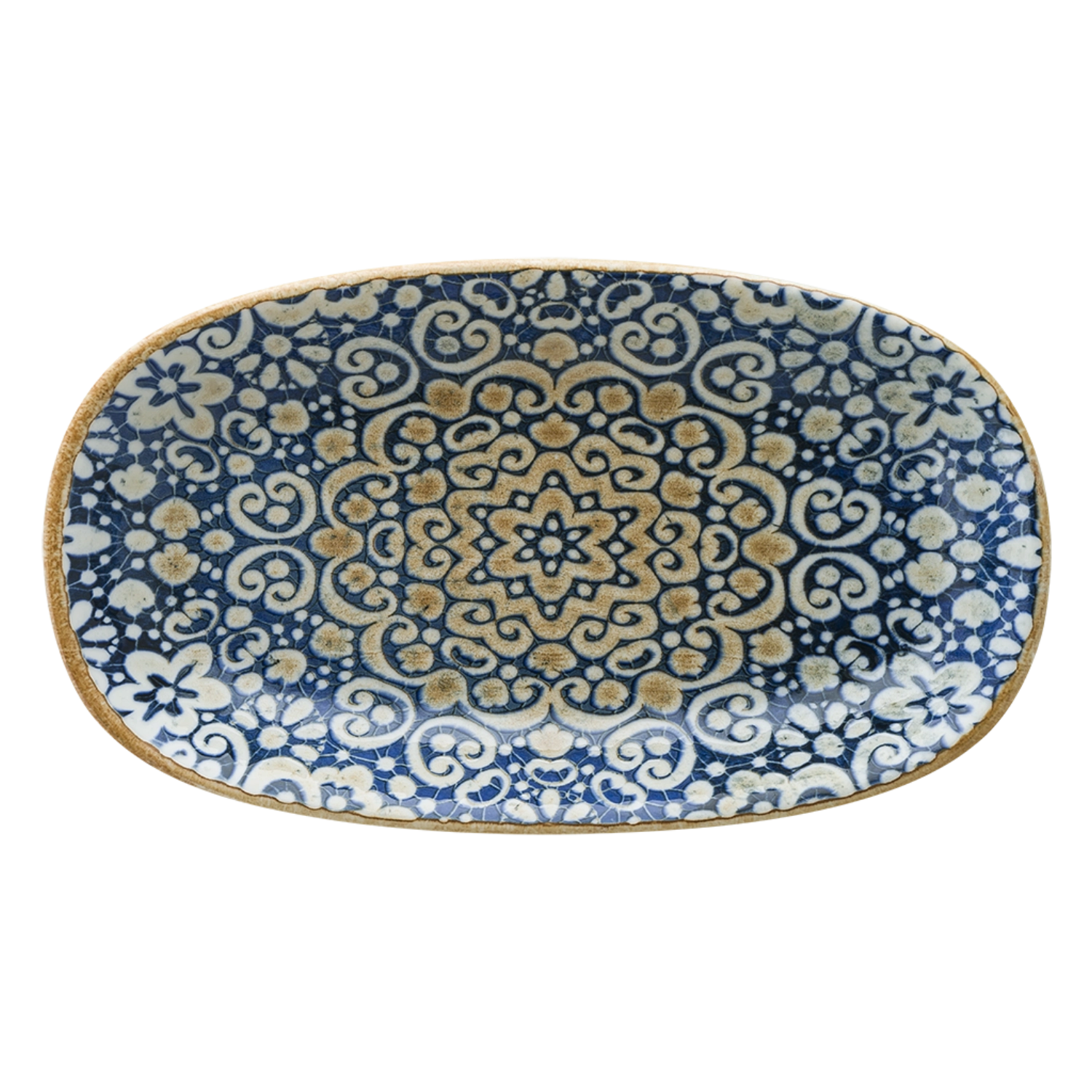 Alhambra gourmet assiette ovale 34x19 cm