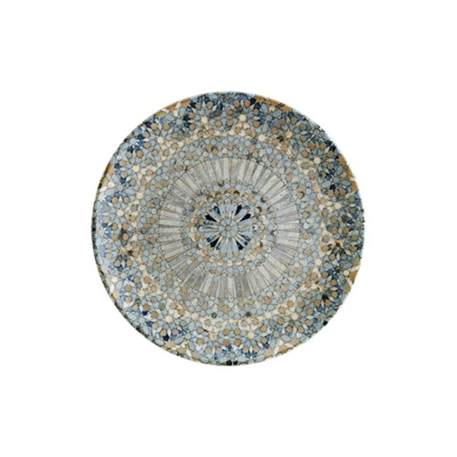 Luca Mosaic Assiette Gourmet Matt plate 27cm