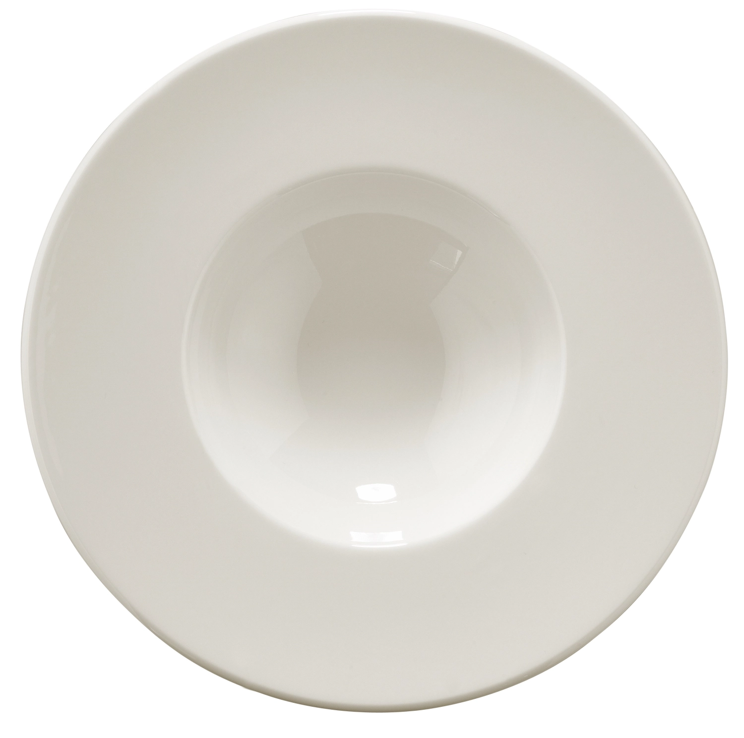 Assiette de banquet blanche profonde D28cm